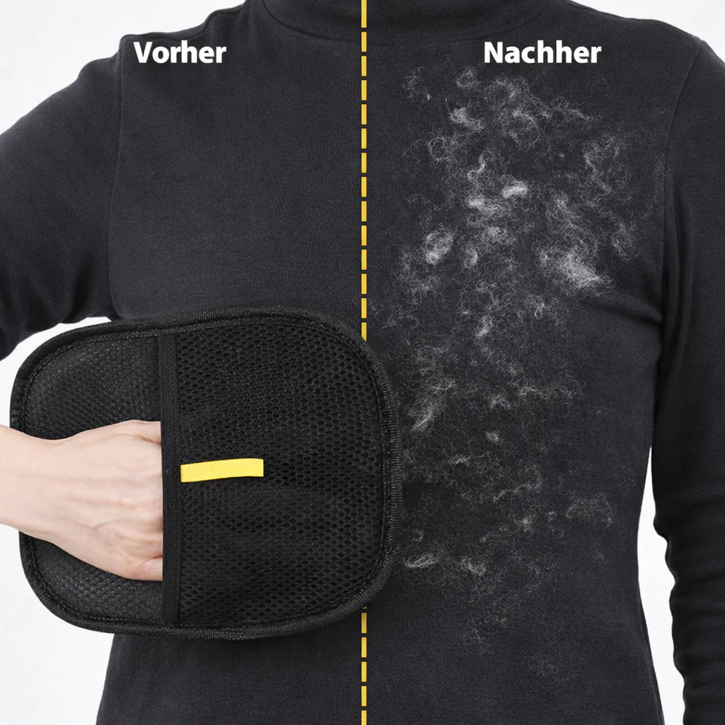 Fellpflege-Handschuh für Hunde und Katzen - Massage & Haarentfernung