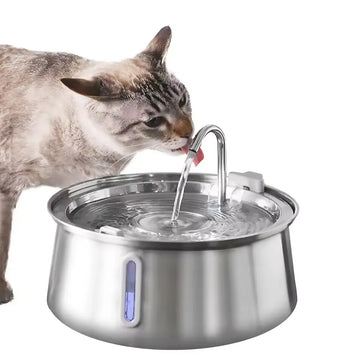 Automatischer Trinkbrunnen für Katzen und Hunde mit Dreifach-Filter 2,5L